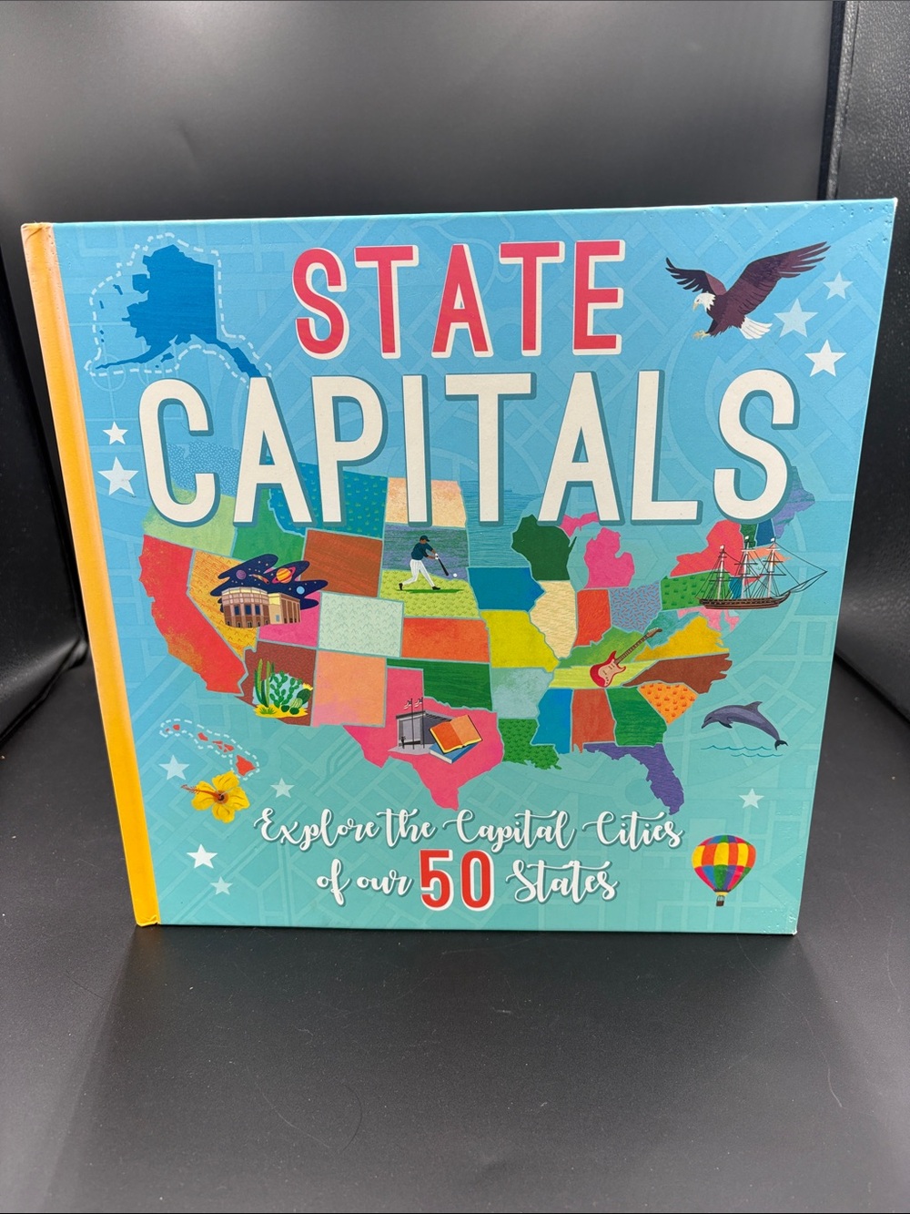 State Capitals Hardcover Book